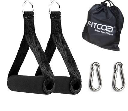 Exercise Handles with hook for Gym Cable Machine - Sports and Fitness Equipment | Buy online on ZillyBuy