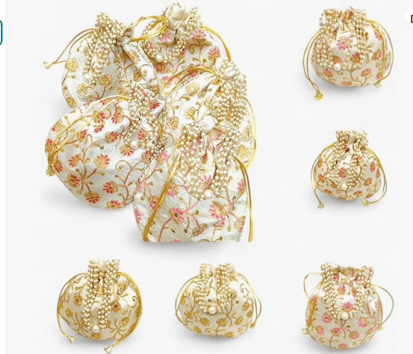 Wedding Gift Potli Bag (Pack of 25)
