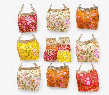 Colorful Potli Bags (Pack of 25)