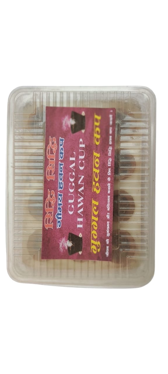  Pack of 12 Handmade Natural Dhoop Cups