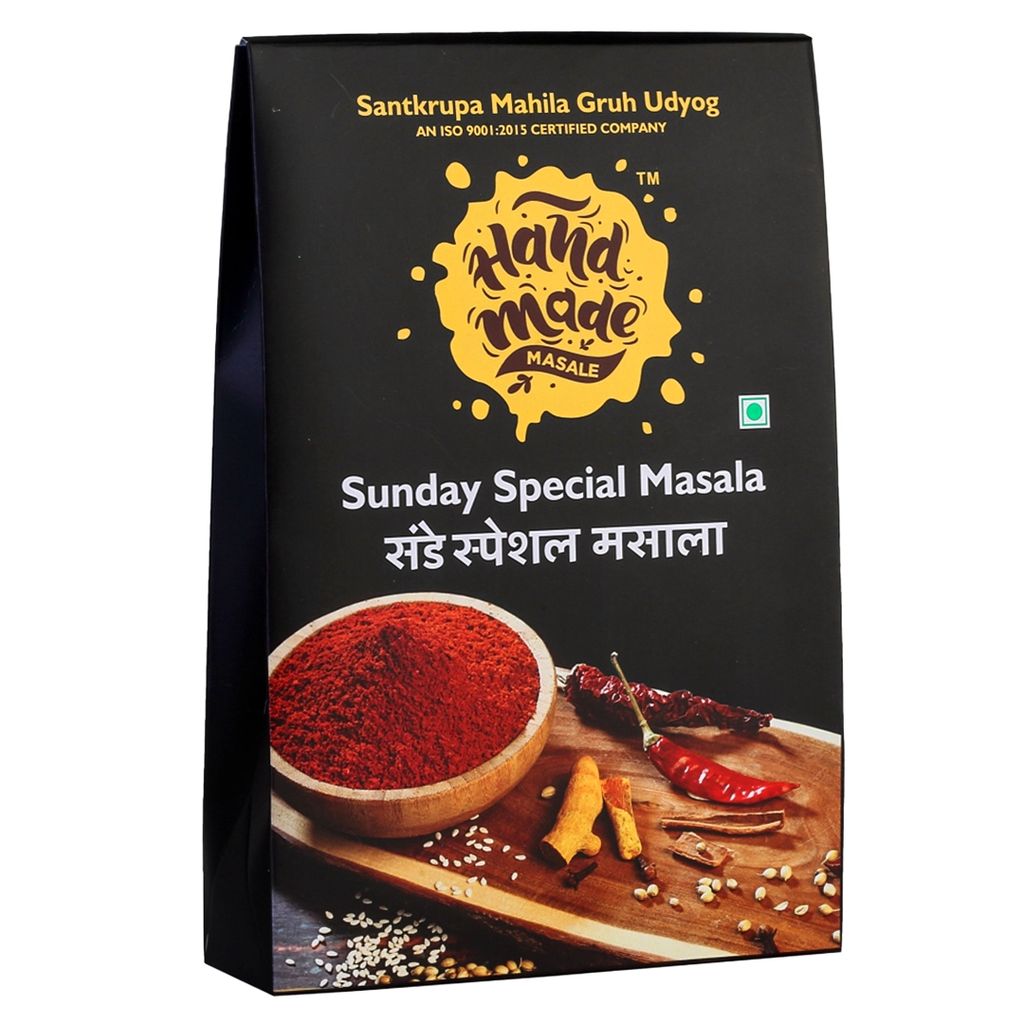 Handmade Masale Sunday Special Masala - 100% Natural & Authentic Indian Spices"