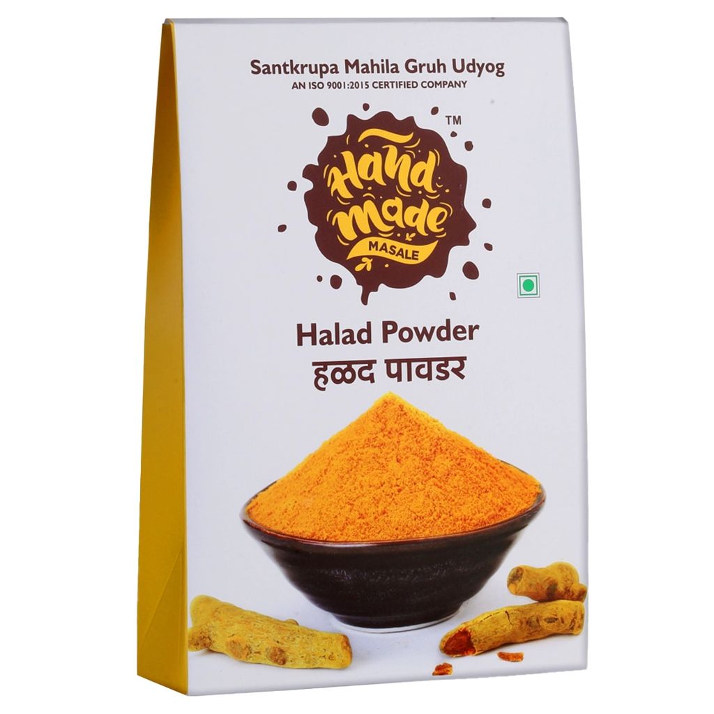 Handmade Masale Turmeric Powder | Haldi Powder | हळद पावडर | 100% Natural & Pure