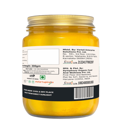 Nexra-Pure Himalayan Mountain Turmeric (Curcumin) with Black Pepper (Peperine) Powder-300g