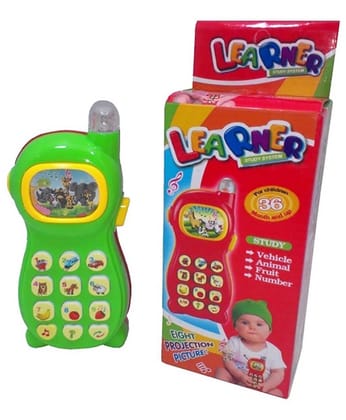 KTRS ENTERPRISE Learning Mobile Phone  Amazing Projection & Music Toy