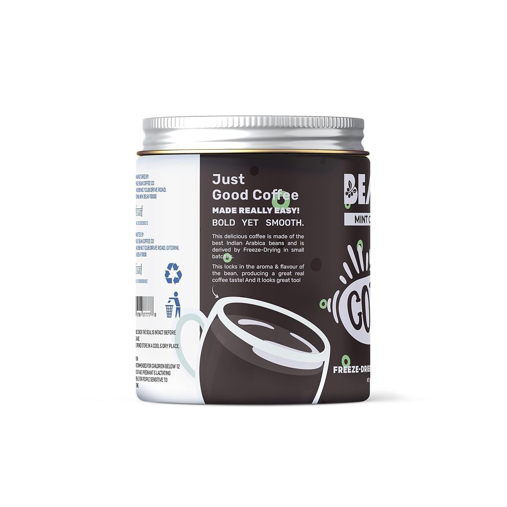 Beanly Instant Coffee Mint Chocolate - 50 Grams