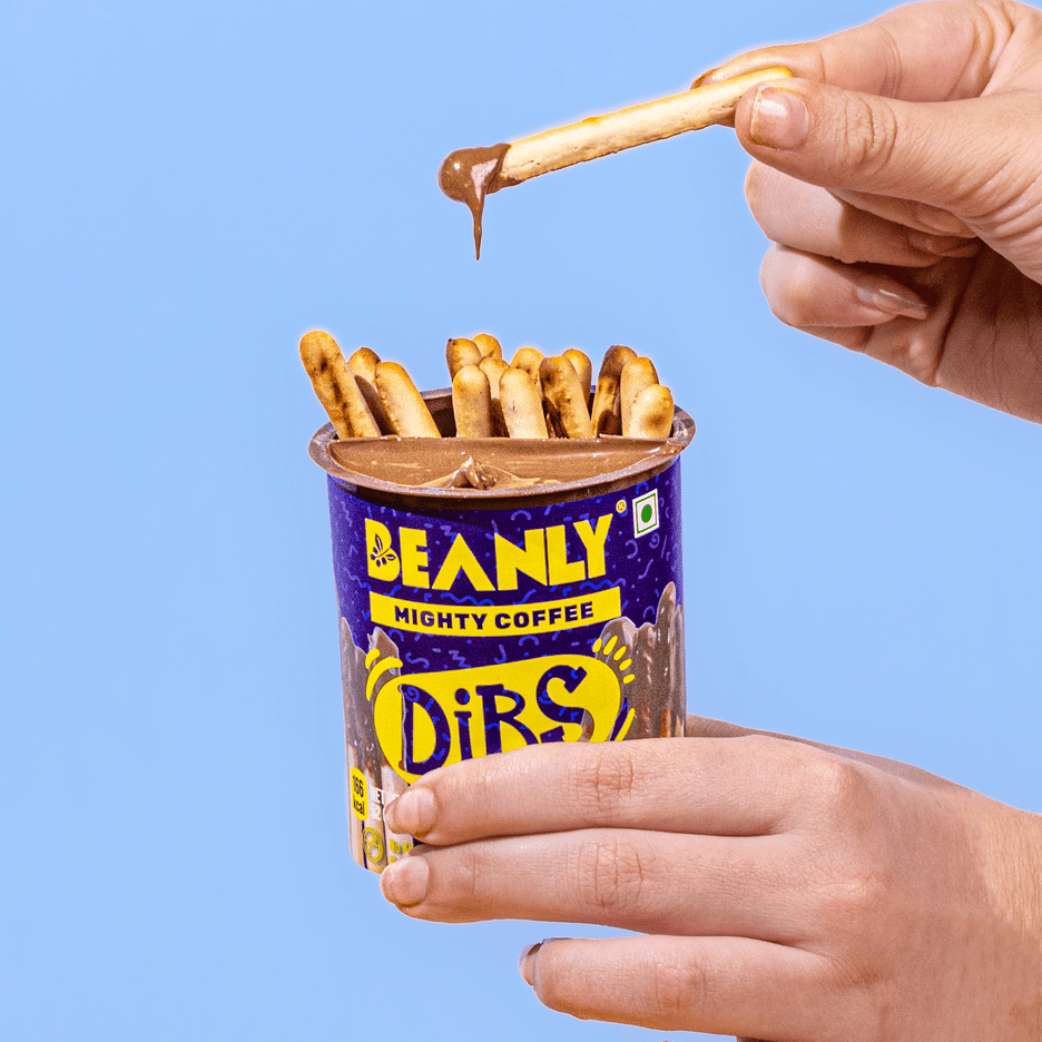 Beanly Dibs Mighty Coffee Spread with Breadsticks