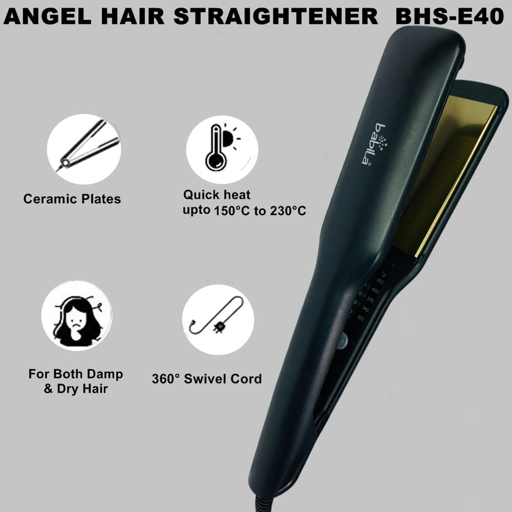 Babila ANGEL Hair Straightener-BHS-E40