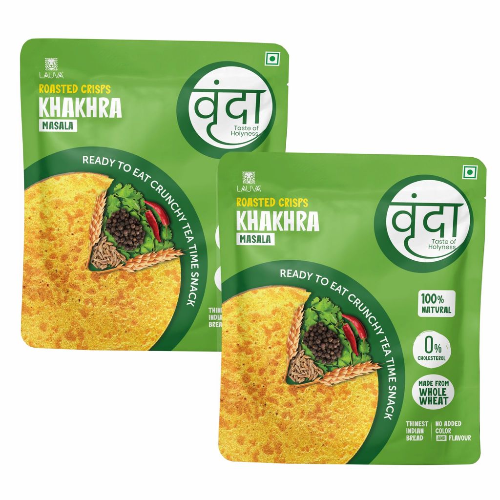 Lauva Vrunda Masala Khakhra | Ready to Eat Snack