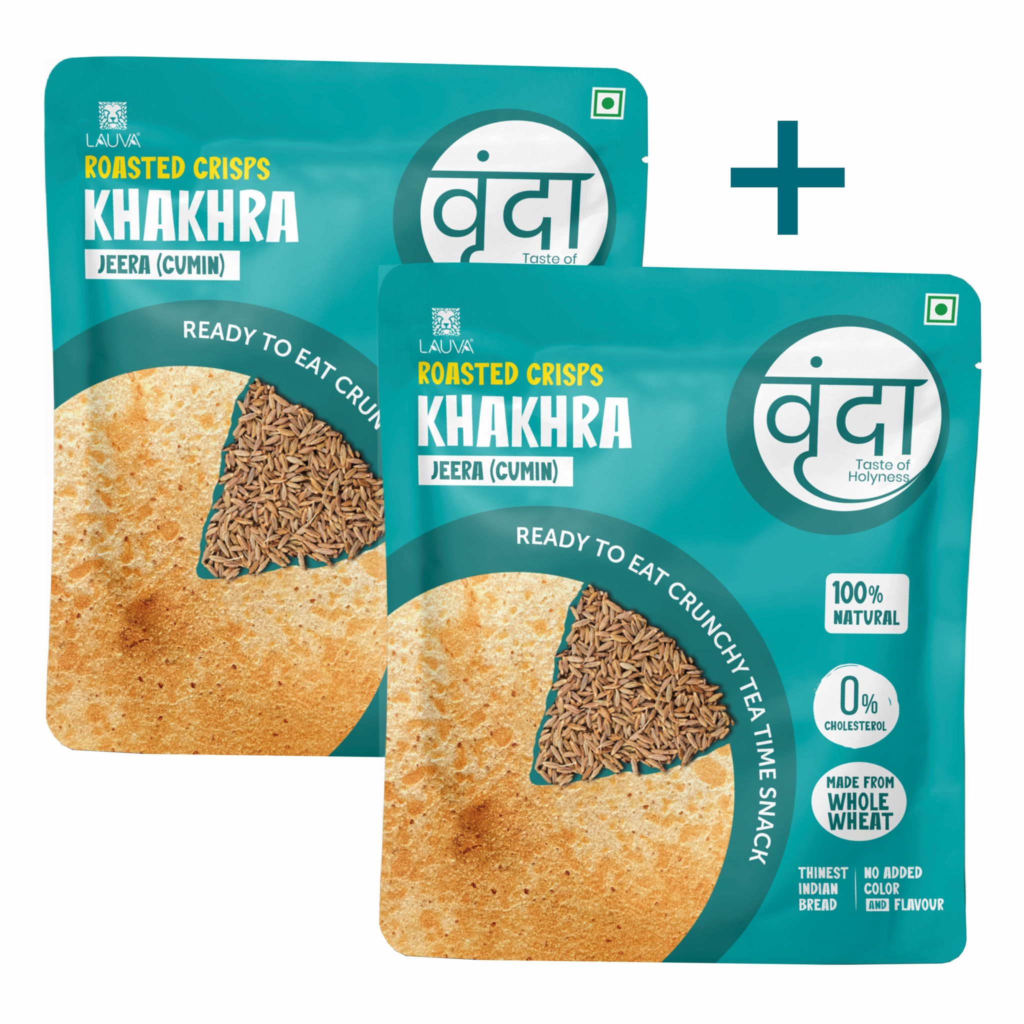 Lauva Vrunda Jeera Khakhra  | Ready to Eat Snack