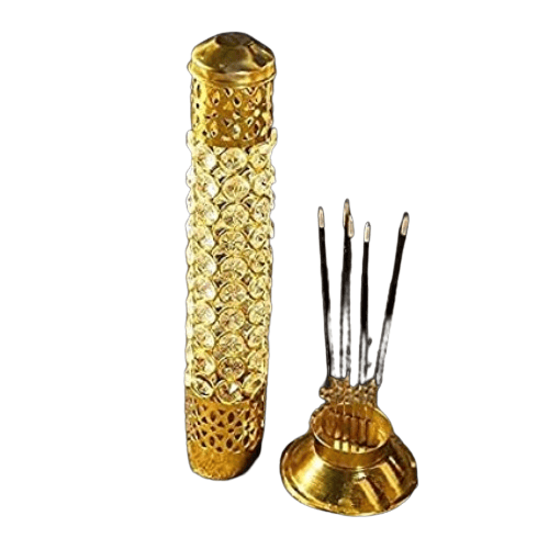 Exclusive Home - - and - - Decor Metal with Crystal Beaded Incense/Agarbatti Stick Holder 2025 a