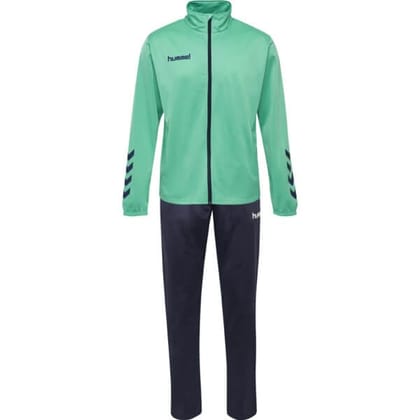 Promo Men's Poly Green All Weather Tracksuit