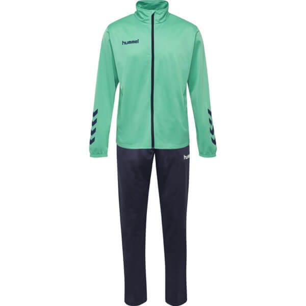 Promo Men's Poly Green All Weather Tracksuit