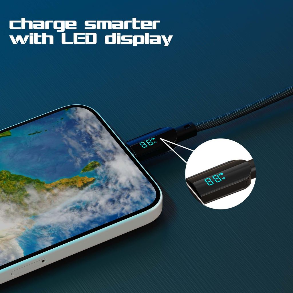 Blaze Fusion Spot LED Display Cable (Type-C to Type-L)