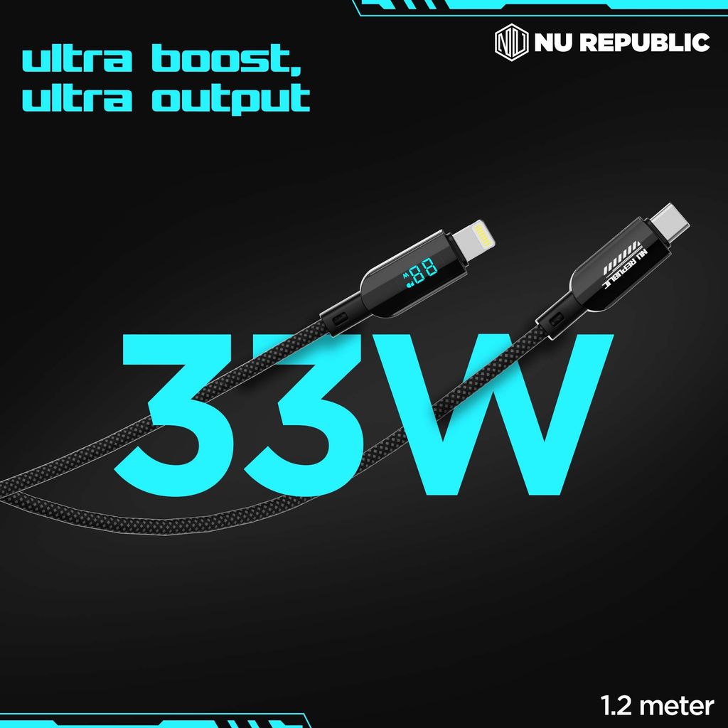 Blaze Fusion Spot LED Display Cable (Type-C to Type-L)