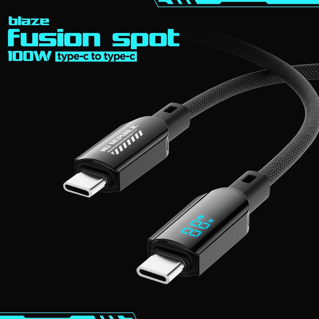 Blaze Fusion Spot LED Display Cable (Type-C to Type-C)