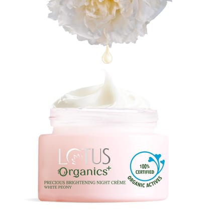 LOTUS - ORGANICS+ PRECIOUS BRIGHTENING NIGHT CREME (50 GMS)