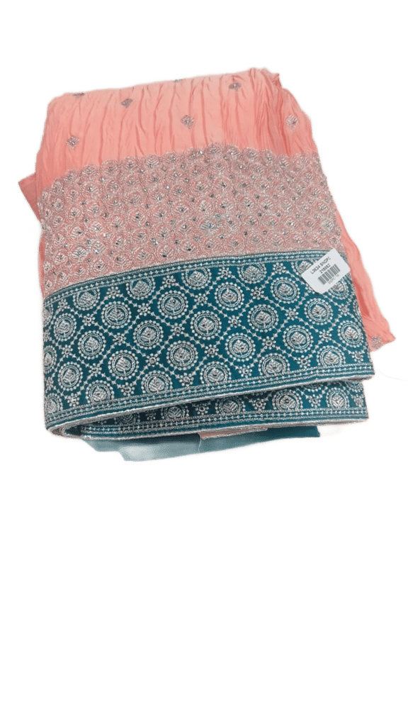 Pink Embroidered Lehenga Choli With Dupatta