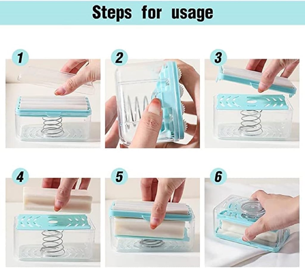 2-in-1 Bar Soap Roller Disser