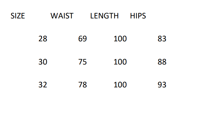 Size Guide