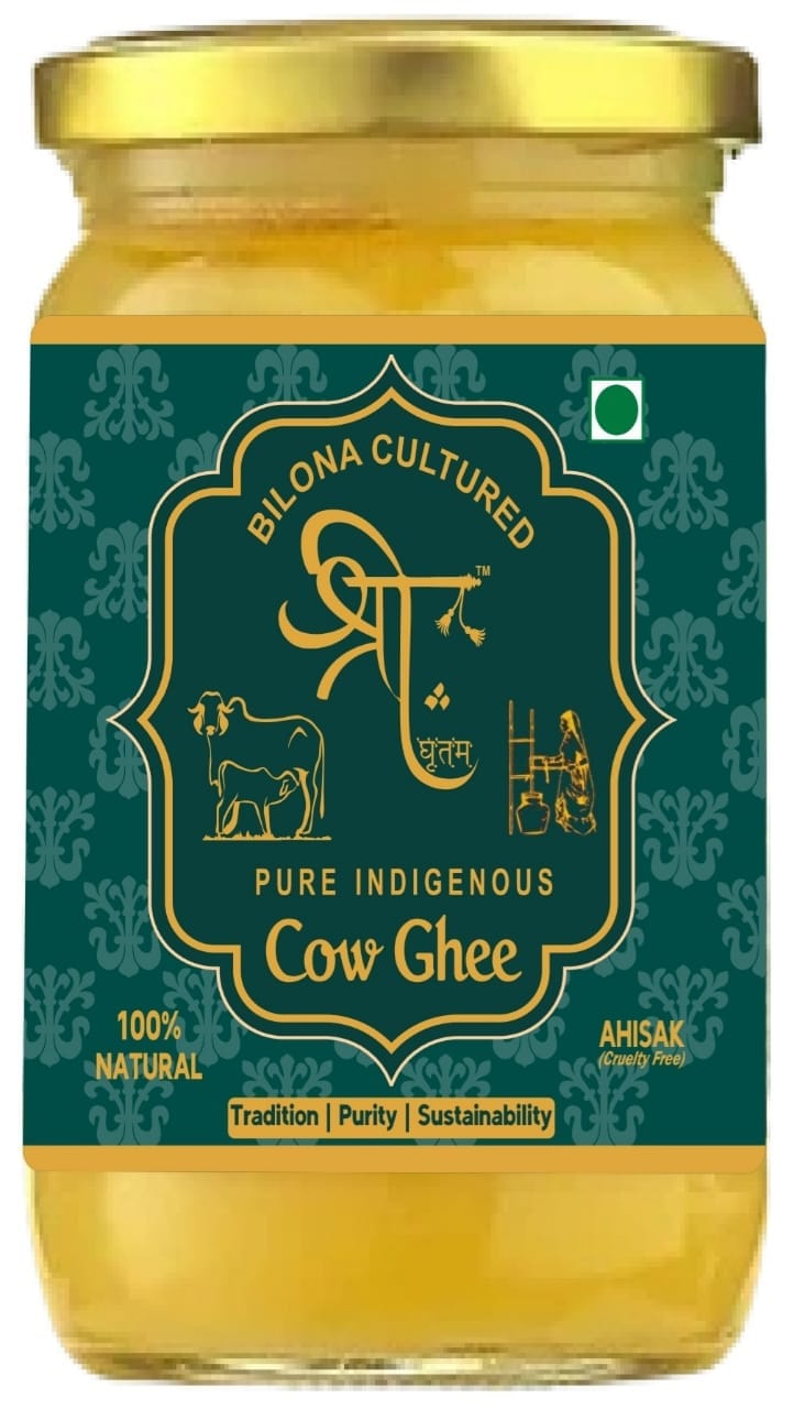 Shree Ghritam (1L) A2 Cow Bilona Ghee