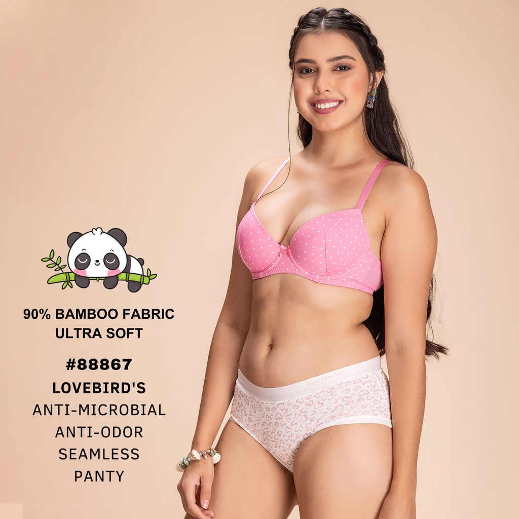 Full Cover Heart Printed Panty