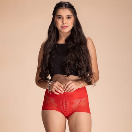 P3717 Bamboo Fabric Modal Lacy Panty