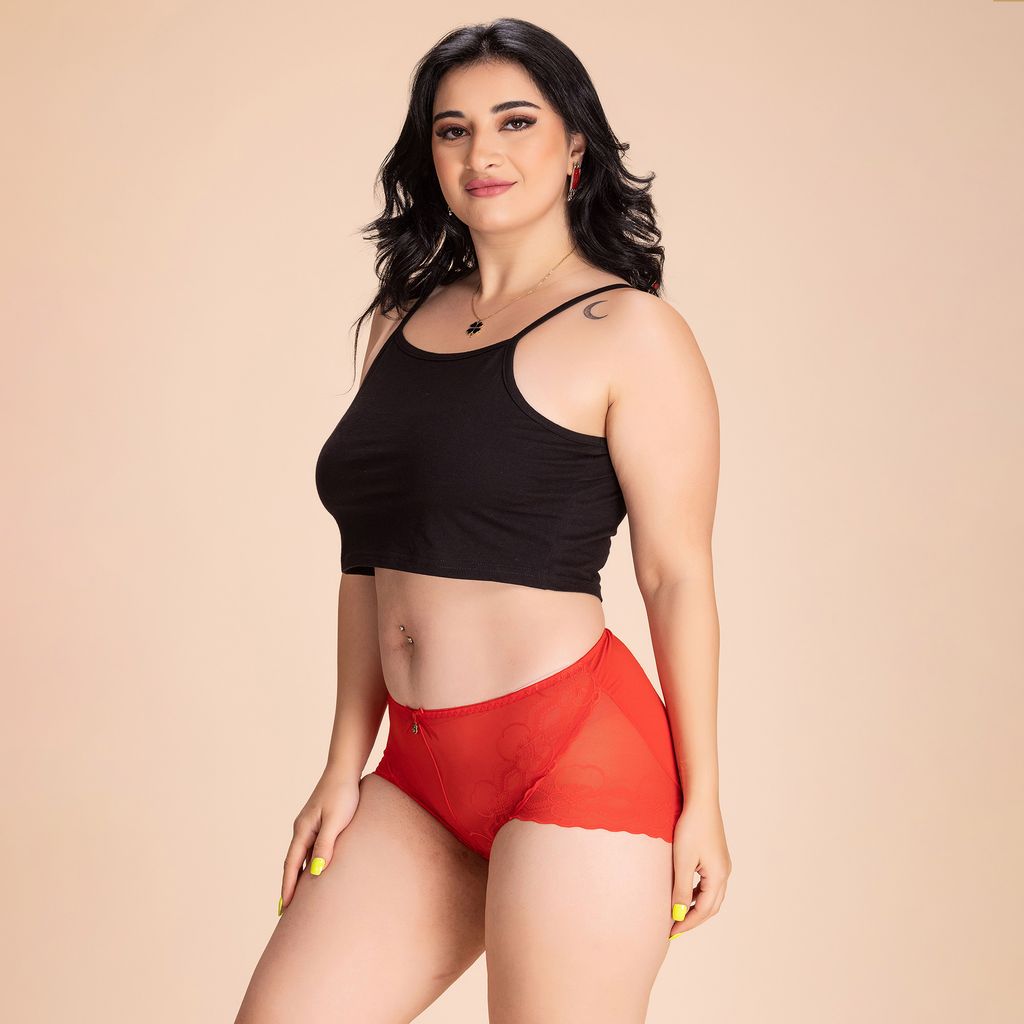 Chic Women P3718 Bamboo Fabric Lacy Soft & Comfortable Panty 2025 at ShopCircuit | ONDC