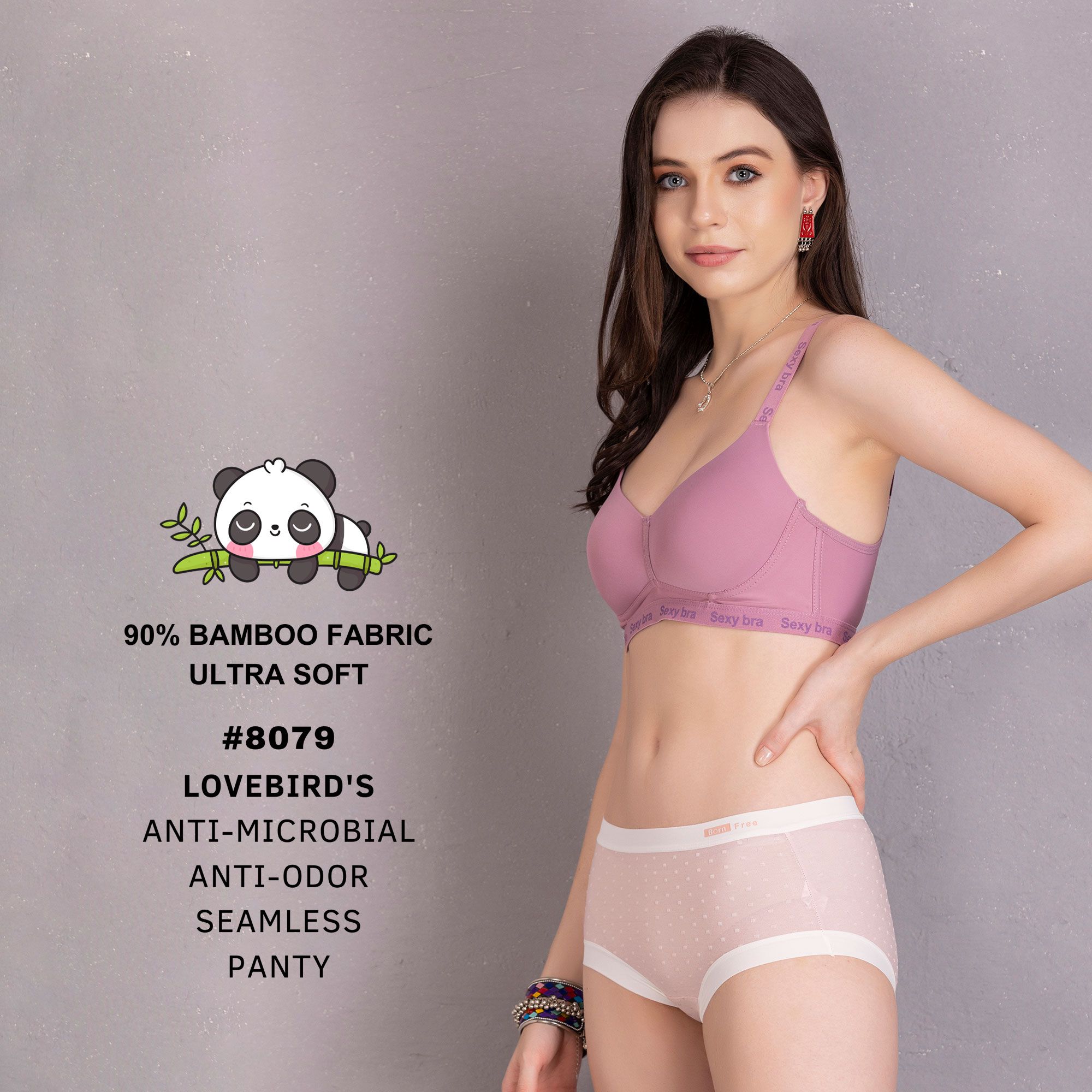 Full coverage panties stretchable cotton, ensuring maximum comfort and coverage.