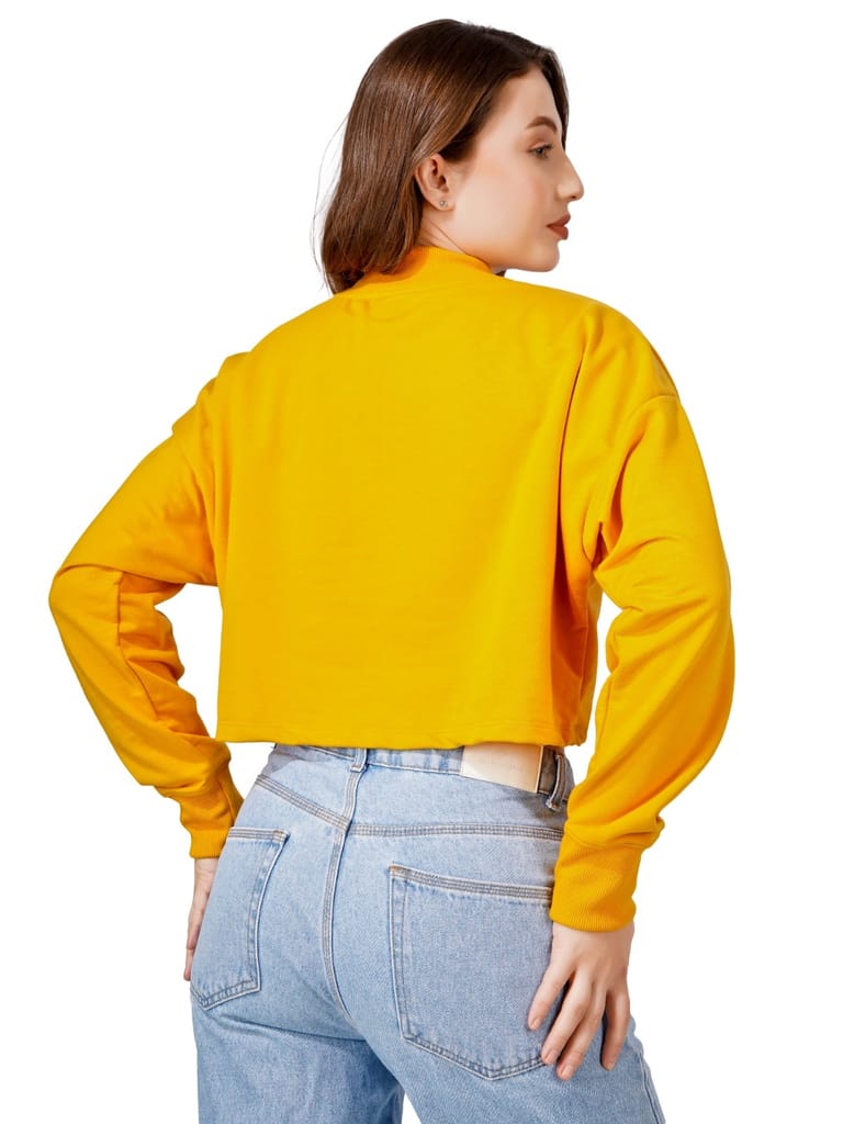 Top Women Women Full Sleeve Solid Sweatshirt (Mustard) 2025 at ShopCircuit | ONDC Top Women Women Full Sleeve Solid Sweatshirt (Mustard) 2025 at ShopCircuit | ONDC
