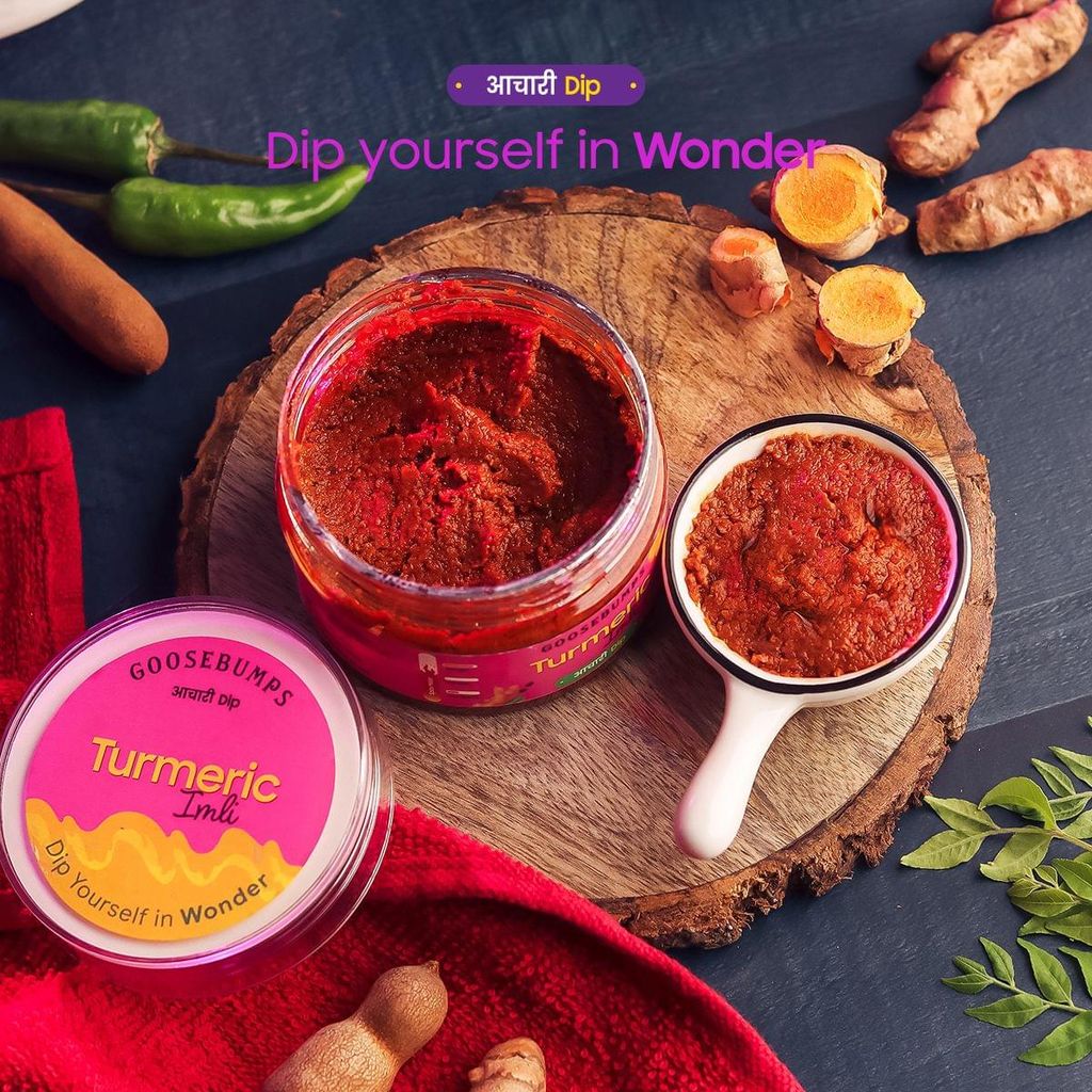 Turmeric Imli Achari Dip