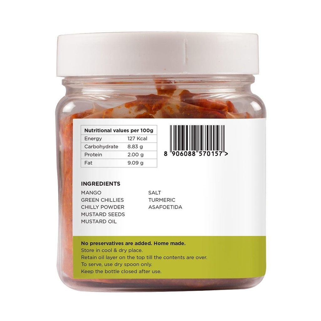 Khatti Keri Mustard Pickle (North Indian Mango Pickle)