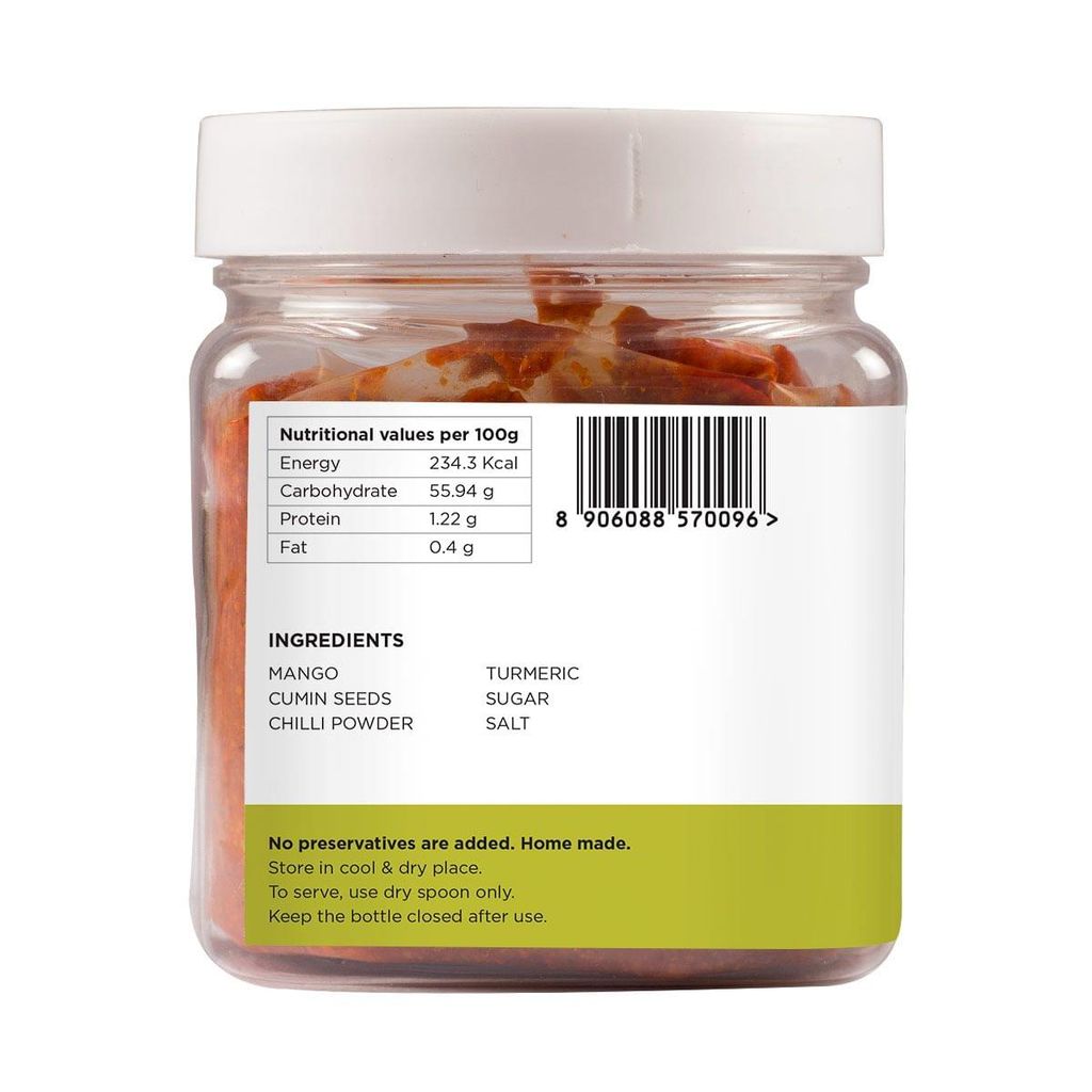 Gujarati Chunda Pickle (Mango Sweet Chilli Pickle)