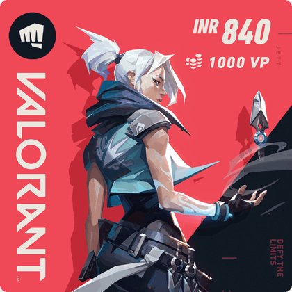 Valorant VP Points 1000 VP Gift Card GT