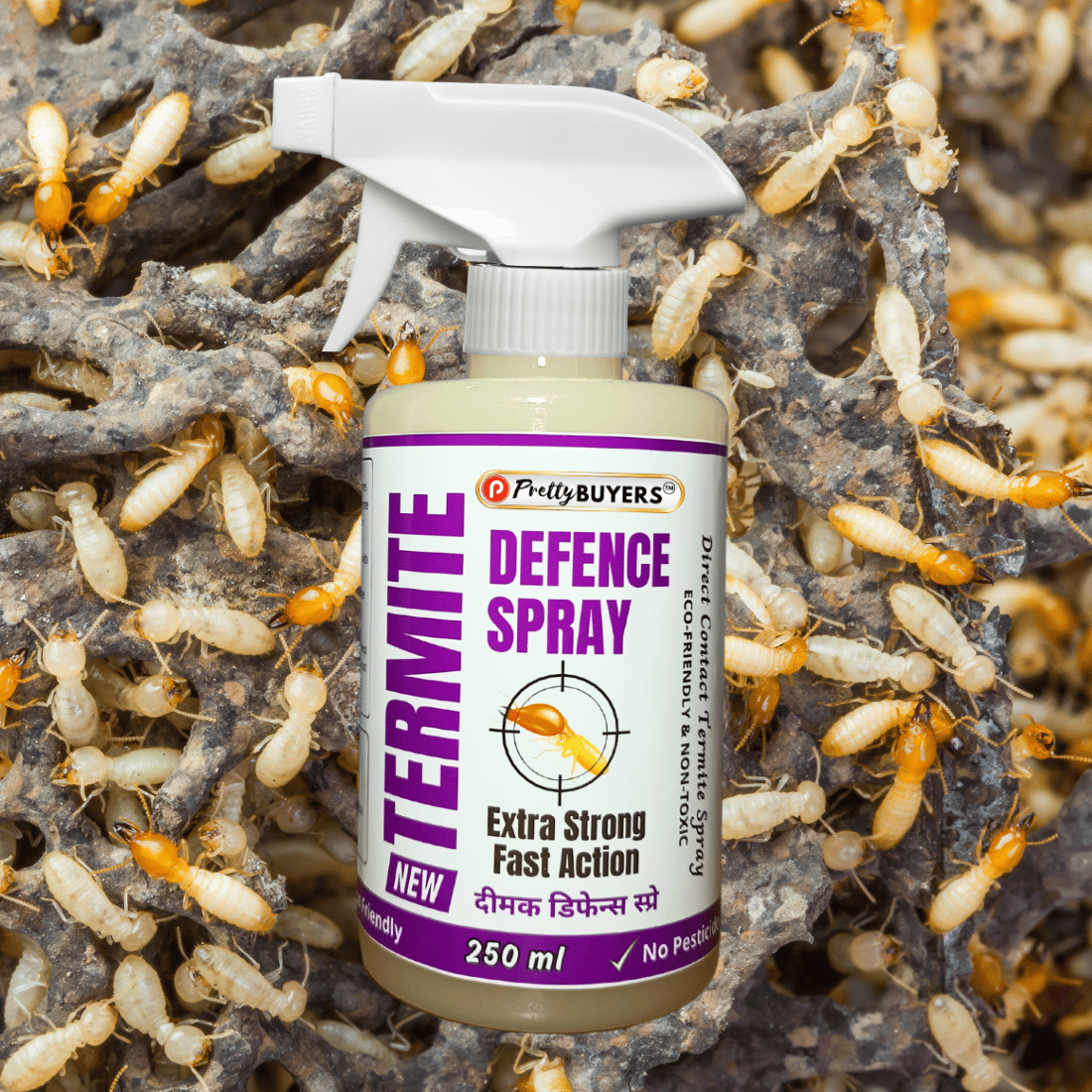 PrettyBUYERS Termite Killer Spray | Dimak Marne Ki Dawa 250ML (Pack Of 1)