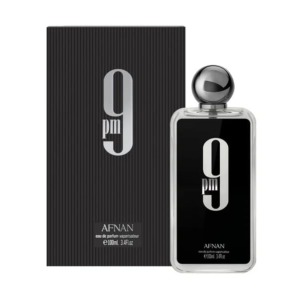 Afnan 9 PM Eau De Parfum for Men – 100ml | Long-Lasting Masculine Cologne | Nightwear Perfume | New in Box | Bold & Sensual Fragrance