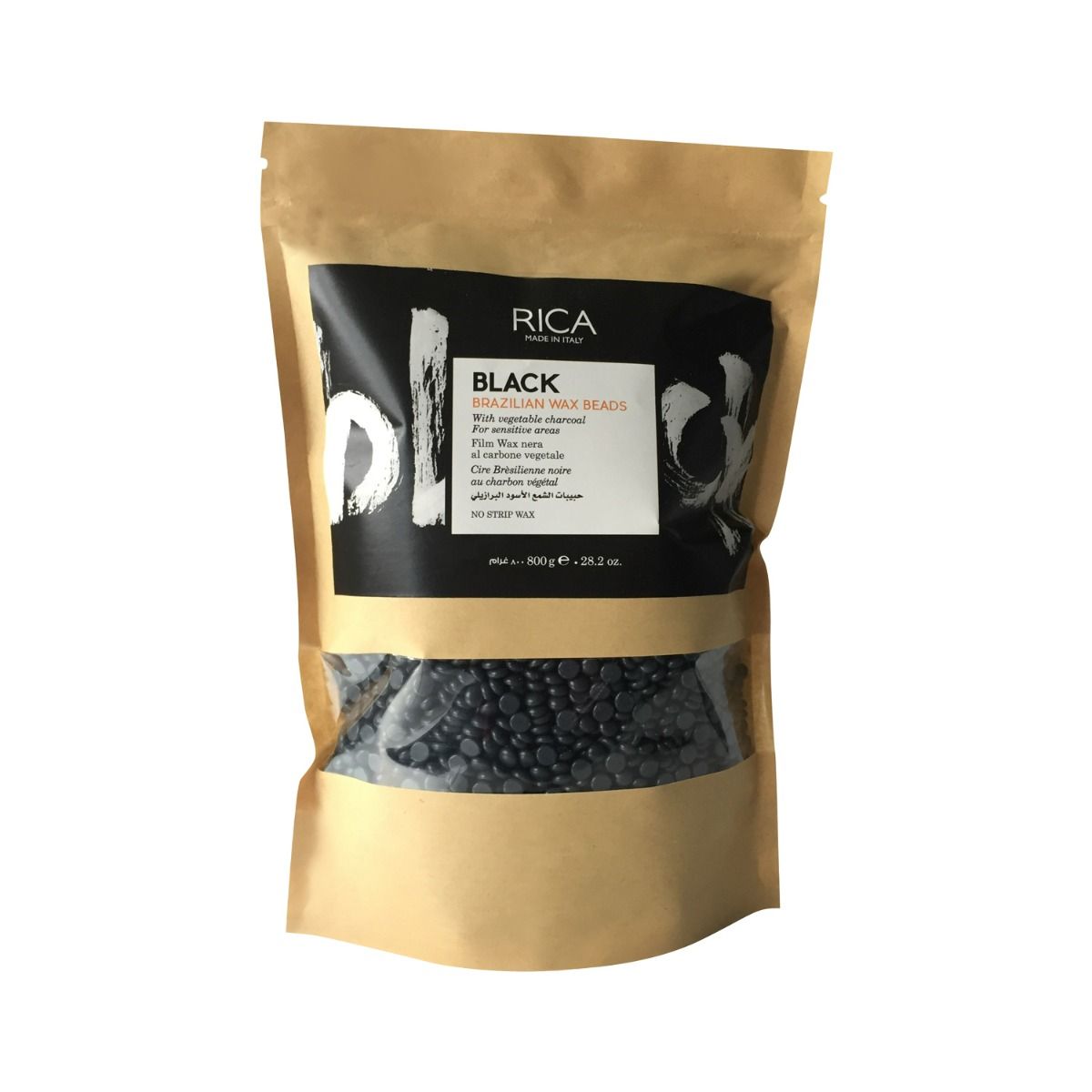 Rica Black Brazilian Wax Beads (800g)