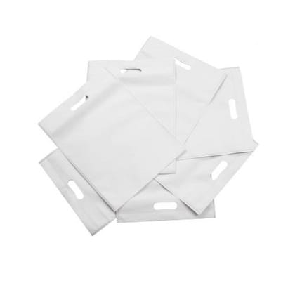 D Cut 12x16 ( 100 Pcs) Non-Woven Carry Bags