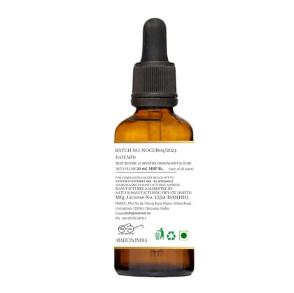 Natuur 2% Kojic Acid Face Serum With 1% Alpha Arbutin For Dark Spots & Pigmentation, 20 ml