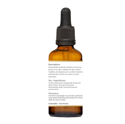 Natuur 10% Vitamin C Face Serum with Vitamin C, 5% Niacinamide & Hyaluronic Acid for Skin Radiance - 10 ml/ 20 ml
