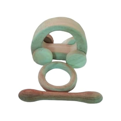 Neemtoys Organic Neem Combo Set of Hallow Car, Dumbbell and Ring Shaped Teethers, Teething Toy for Babies with Multiple Textured Surface (Brown) Neemtoys Organic Neem Combo Set of Hallow Car, Dumbbell and Ring Shaped Teethers, Teething Toy for Babies with Multiple Textured Surface (Brown)