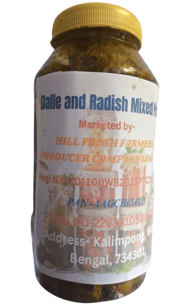 Radish and Dalle Mixed Pickle