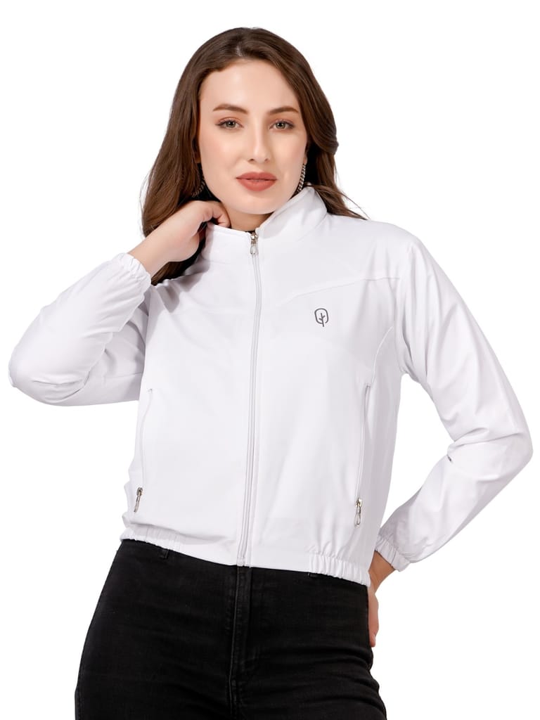 Latest Women Women Solid Winter Crop Jecket (White) 2025 at ShopCircuit | ONDC Latest Women Women Solid Winter Crop Jecket (White) 2025 at ShopCircuit | ONDC