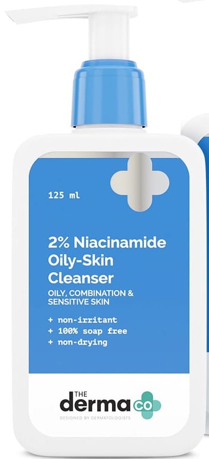 THE DERMA CO - 2% NIACINAMIDE OILY-SKIN CLEANSER (125 ML)