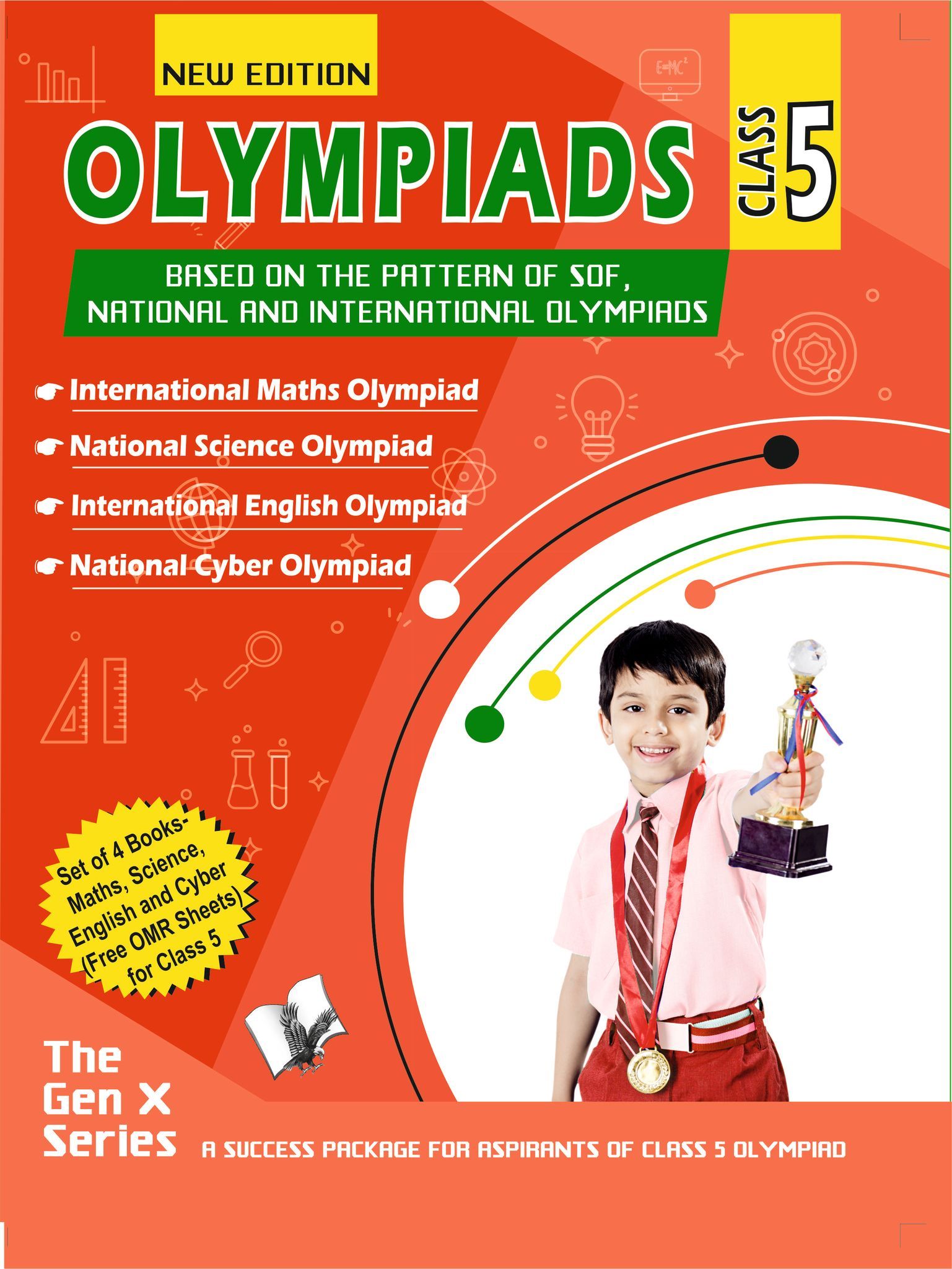 Olympiad Value Pack Class 5 (4 Book Set)