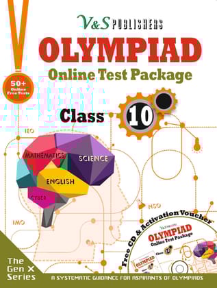Olympiad Online Test Package Class 10 (Free CD With Activation Voucher)