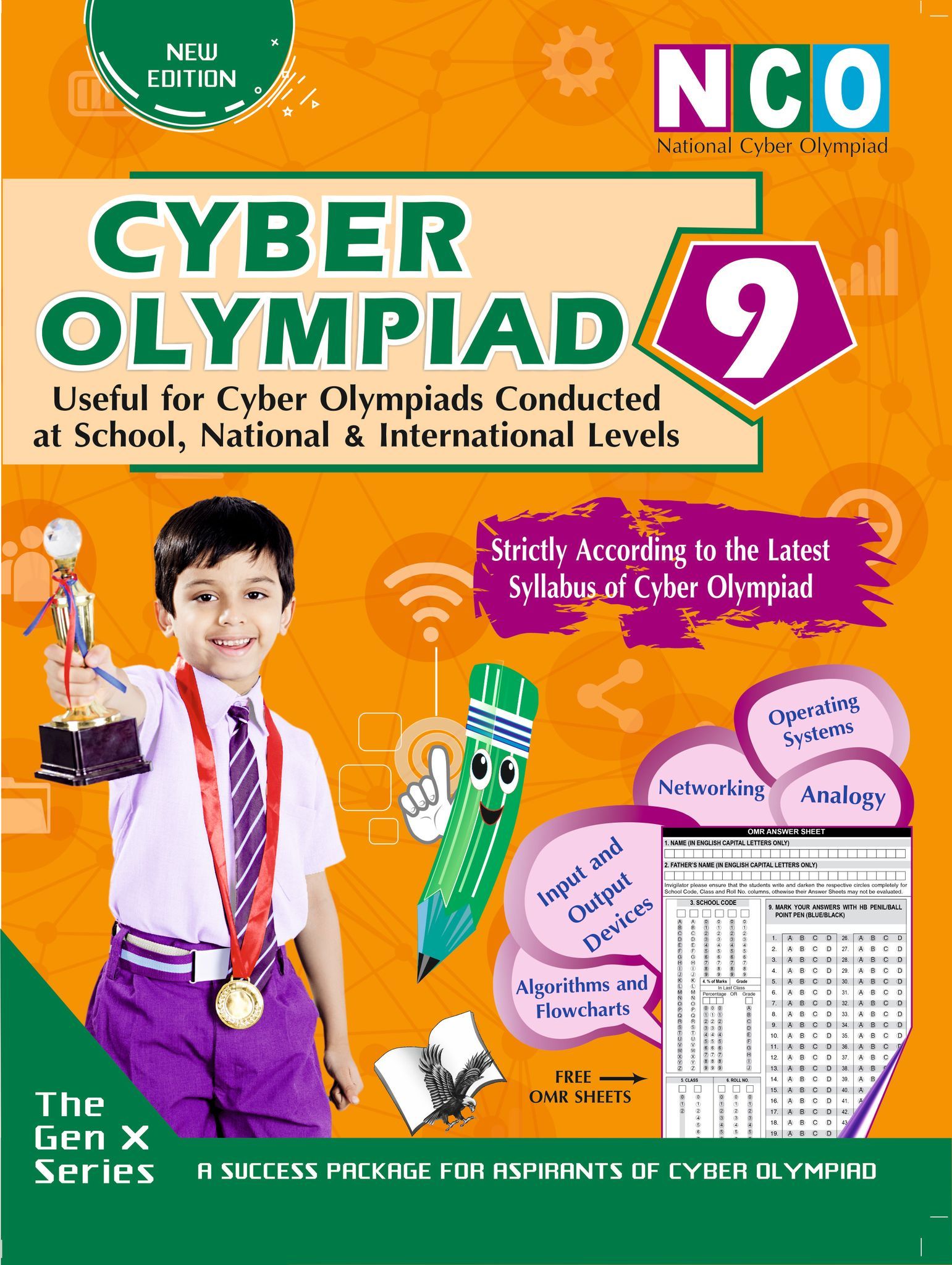 National Cyber Olympiad - Class 9 (With OMR Sheets)