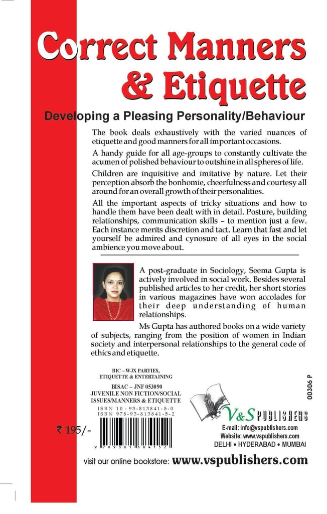 Correct Manners And Etiquette