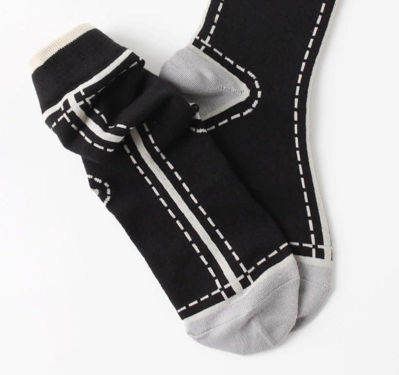 Sockscarving Pack of 5 Calf Length Socks, Bold Women Edition, Made With Durable & Breathable Cotton, Free Size, Suitable for all Season, Soft & Breathable, Daily Use