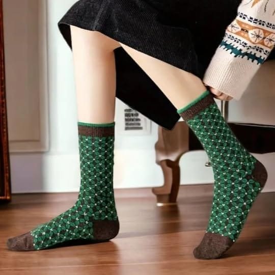 Sockscarving Pack of 5 Calf Length Socks, Derp Edition, Made With Durable & Breathable Cotton, Free Size, Suitable for all Season, Soft & Breathable, Daily Use