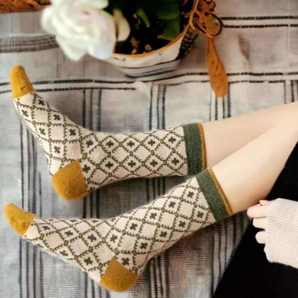 Sockscarving Pack of 5 Calf Length Socks, Derp Edition, Made With Durable & Breathable Cotton, Free Size, Suitable for all Season, Soft & Breathable, Daily Use